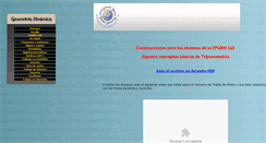 Desktop Screenshot of epoem118.geometriadinamica.org